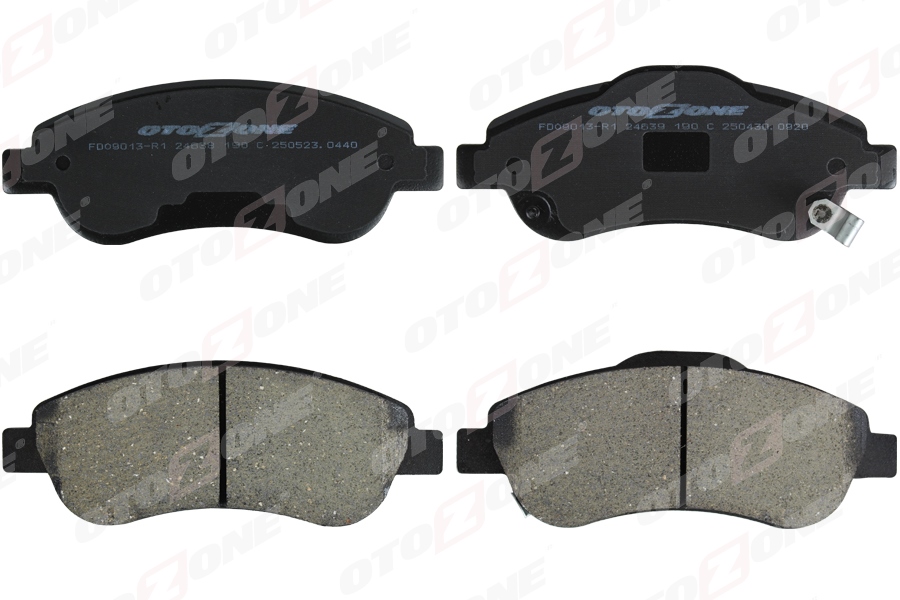 OTOZONE ÖN FREN BALATA HONDA CR-V 1.6L N16A2 RE6 İ-DTEC dizel 4x2 13-> / 2.0L R20 benzinli otomatik vites RE5 07-15 OEM: 45022SWWG00-45022SWWG01-45022SWWG02 - OTOZONE FDO9013-R1 kodlu oto yedek parça görseli