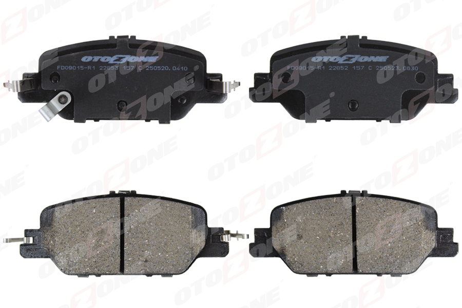 OTOZONE ARKA FREN BALATA HONDA CR-V 1.5L L15B RW kasa 17-> OEM: 43022TLAA00-43022TLAA11-43022THAH00 - OTOZONE FDO9015-R1 kodlu oto yedek parça görseli