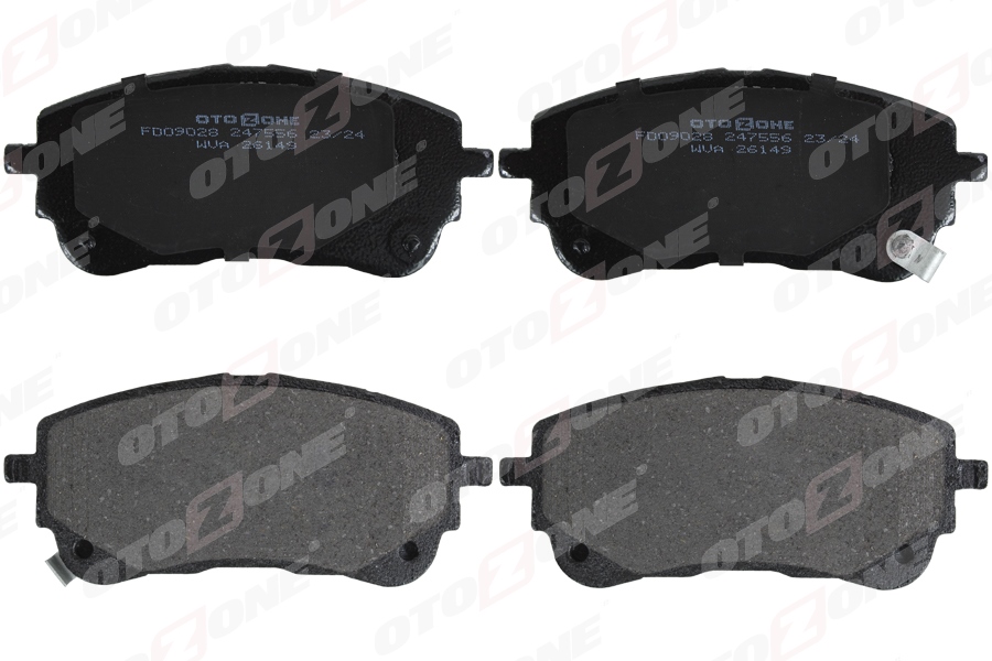 OTOZONE ÖN BALATA COROLLA 1.6 VVTİ-1.8 VVTi Hybrid 2019 0446502470-0446502471 OEM: 0446502470-0446502471 - OTOZONE FDO9028 kodlu oto yedek parça görseli