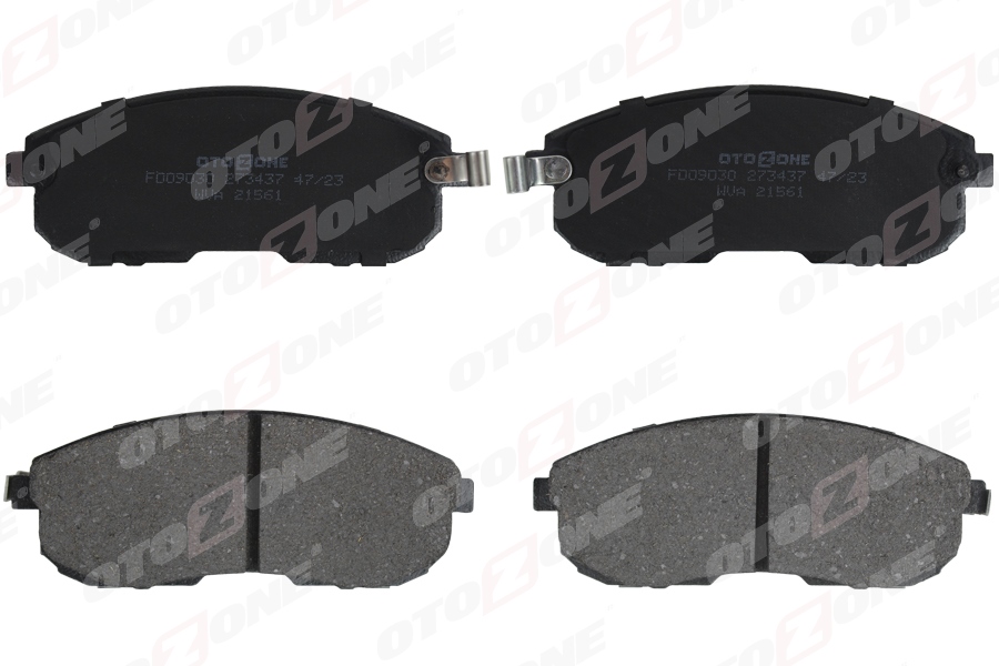 OTOZONE ÖN BALATA NISSAN JUKE 10 350 Z 03 MAXIMA QX 88 99 2.0I PULSAR 14 SUZUKI SX4 06 4106040U90-4106089E90-5581080J50 OEM: 4106040U90-4106089E90-5581080J50 - OTOZONE FDO9030 kodlu oto yedek parça görseli