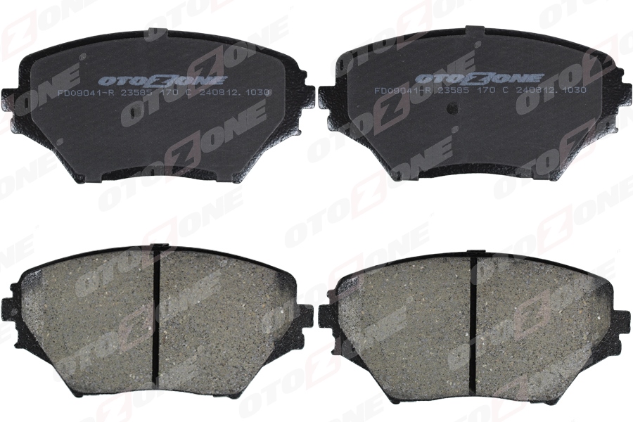 OTOZONE ÖN FREN BALATA TOYOTA RAV4 2.0L 1AZ-FE ACA21 01-05 OEM: 0446542070-0446542071-0446542080 - OTOZONE FDO9041-R kodlu oto yedek parça görseli