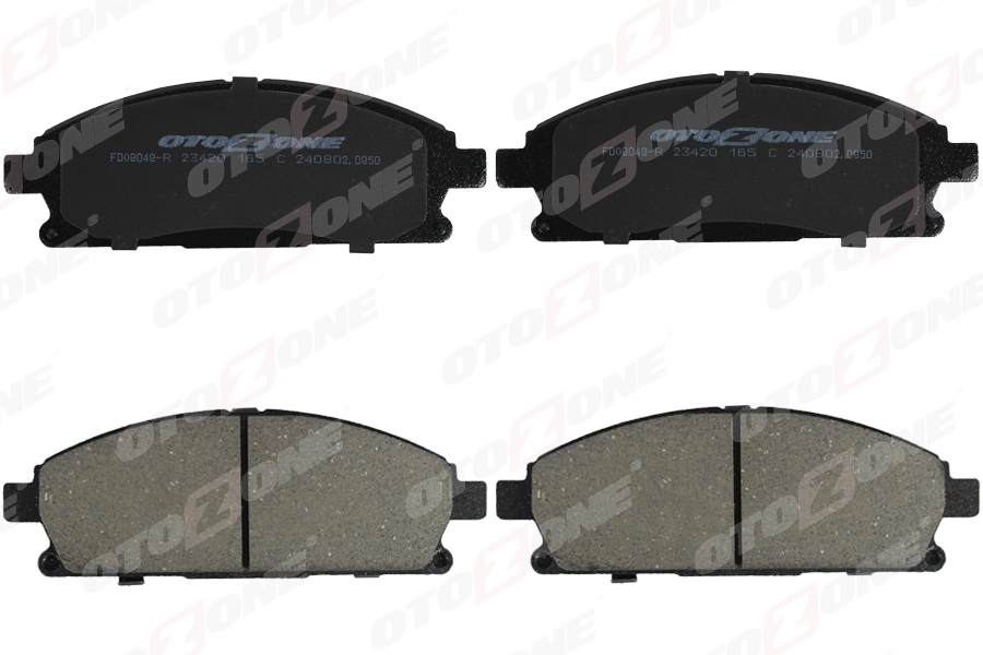 OTOZONE ÖN FREN BALATA NISSAN X-TRAIL 2.0L QR20 T30 01- / PATHFINDER 3.3L VG33E V6 R50 97- 410600W786-410608H785-410605W585 OEM: 410600W786-410608H785-410605W585 - OTOZONE FDO9049-R kodlu oto yedek parça görseli