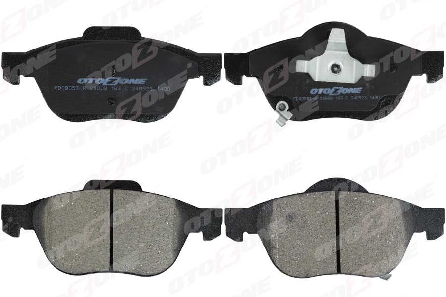 OTOZONE ÖN FREN BALATA TOYOTA AVENSIS 2.0L 1AZFSE AZT220 01-02 15 jant OEM: 0446505050-0446505070-0446505090 - OTOZONE FDO9053-R kodlu oto yedek parça görseli