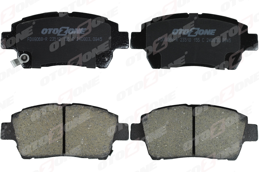 OTOZONE TOYOTA SIENTA-YARIS-COROLLA-CELICA-YARIS VERSO ÖN BALATA METAL İNDİKATÖRLÜ OEM: 044650W050 - OTOZONE FDO9068-R kodlu oto yedek parça görseli