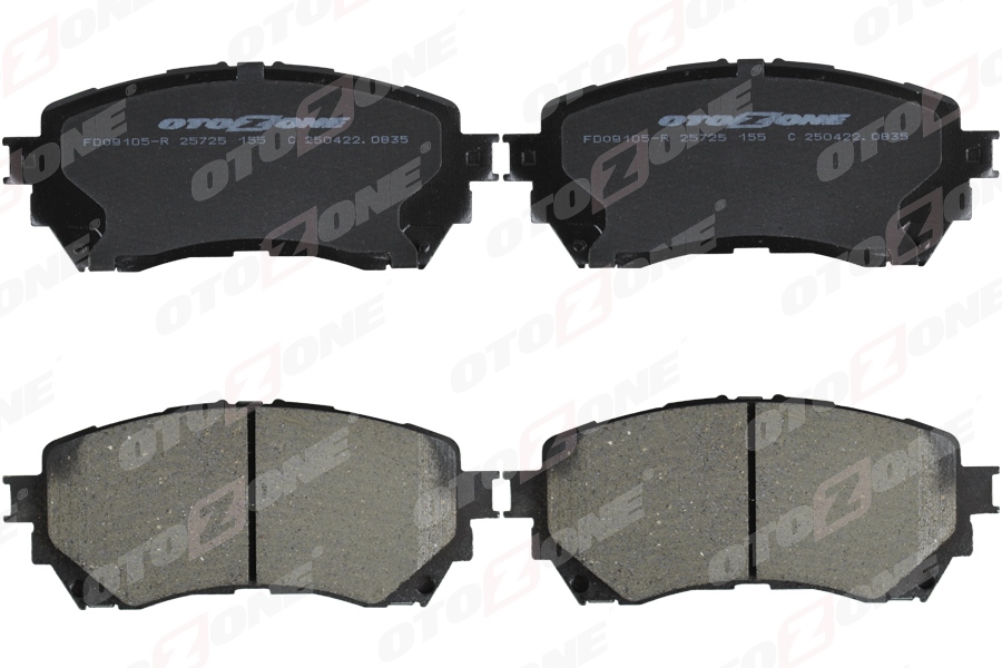 OTOZONE ÖN FREN BALATA MAZDA 6 2.0L PE GJ 13-18 OEM: GHY13328Z-G4YA3328Z-GHY93328Z - OTOZONE FDO9105-R kodlu oto yedek parça görseli