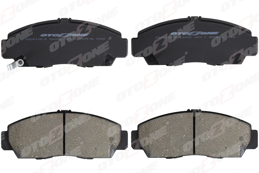OTOZONE ÖN FREN BALATA HONDA CIVIC 1.6L R16A2 VTEC sedan FD6 06-11 / 1.8L R18A2 FD7 06-> OEM: 45022SNBE00-45022SNBE01-45022SDRA10 - OTOZONE FDO9115-R kodlu oto yedek parça görseli
