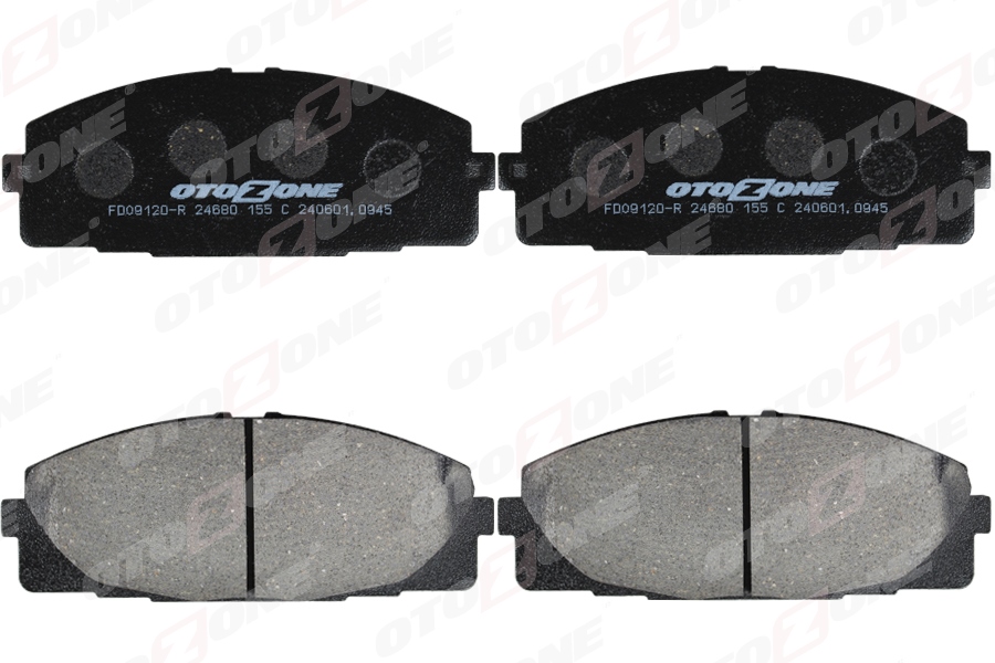 OTOZONE ÖN FREN BALATA TOYOTA HIACE 2.5L 2KD-FTV KLH12 KLH22 D-4D 06- OEM: 0446526420-0446526370 - OTOZONE FDO9120-R kodlu oto yedek parça görseli