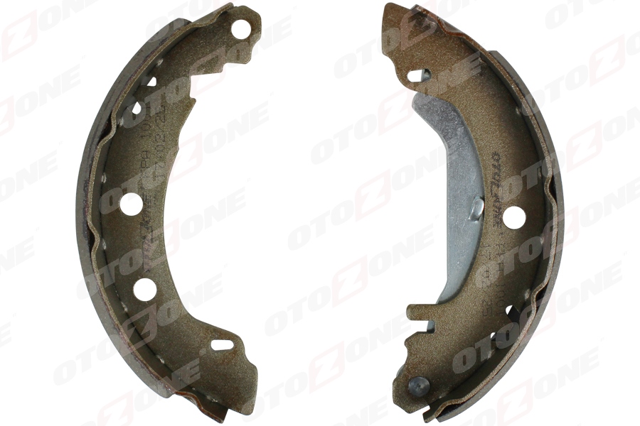 OTOZONE ARKA PABUÇ BALATA RENAULT MEGANE 96 1.4-1.6 1.8 1.9D 1.9DTİ 2.0 203x39 LÖVYELİ OEM: 7701204835-7701207266-7701207268 - OTOZONE FPA1001 kodlu oto yedek parça görseli