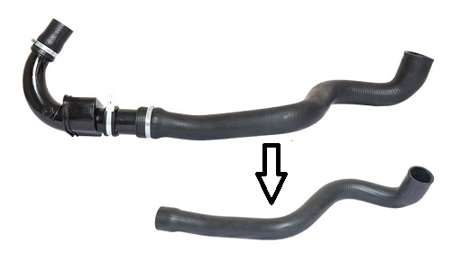 OTOZONE TURBO HORTUMU BÜYÜK PLASTİK PARÇA DACIA LOGAN LS 1.5 DCI OEM: 8200240894 - OTOZONE HOB1041 kodlu oto yedek parça görseli