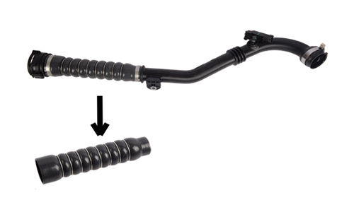 OTOZONE TURBO HORTUMU RENAULT LAGUNA III 1.5 DCİ OEM: 8200852008-8200786662 - OTOZONE HOB1058 kodlu oto yedek parça görseli