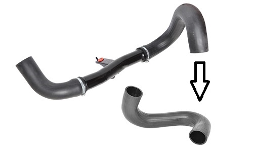 OTOZONE TURBO HORTUMU BÜYÜK FIAT DUCATO III 2.3 JTD OEM: 1358908080 - OTOZONE HOB2160-1 kodlu oto yedek parça görseli