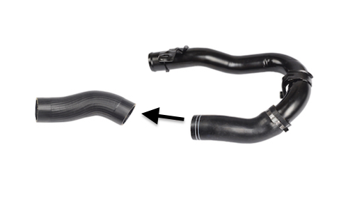 OTOZONE TURBO HORTUMU FIAT DOBLO II 1.6 MJTD-2.0 MJTD 09 > OEM: 52008381 - OTOZONE HOB2200 kodlu oto yedek parça görseli