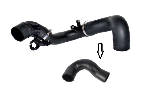 OTOZONE TURBO HORTUM BÜYÜK BOXER III-JUMPER III-DUCATO III 06> 2.2 JTD OEM: 1366747080 - OTOZONE HOB4020 kodlu oto yedek parça görseli