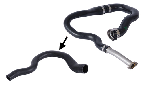 OTOZONE TURBO HORTUMU OKLA GÖSTERİLEN METAL BORU HORTUMU HARİÇ OPEL CORSA D S07 2006-2014 1.3 CDTI L08 L6 8 OEM: 835271 - OTOZONE HOB5006 kodlu oto yedek parça görseli