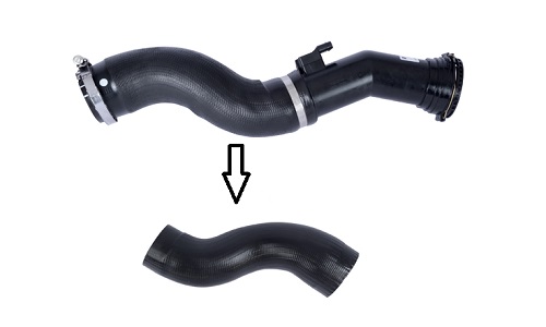 OTOZONE TURBOSARJ HORTUMU SAG BMW N13 F20 F21 F30 F31 F35 OEM: 13717597588 - OTOZONE HOB6046 kodlu oto yedek parça görseli