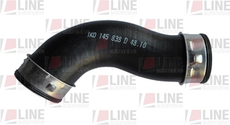 OTOZONE TURBO HORTUMU PASSAT-GOLF-JETTA-TOURAN-A3-OCTAVIA-ALTEA-LEON-TOLEDO 2.0 TDI BKD-AZV-BMA-BKP-BVE OEM: 1K0145838D - OTOZONE HOB7043 kodlu oto yedek parça görseli