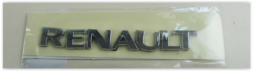 OZAR ARKA RENAULT YAZISI CLIO III-SYMBOL-MEGANE II-KNG 09 > AYRIK TİP-Y.M. OEM: 8200484897 - OZAR 5Y100 kodlu oto yedek parça görseli