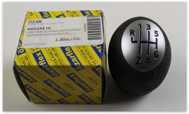 OZAR 6R069 VİTES TOPUZU MGN III-FLUENCE YM. SİYAH-KROM - OZAR 6R065-S kodlu oto yedek parça görseli