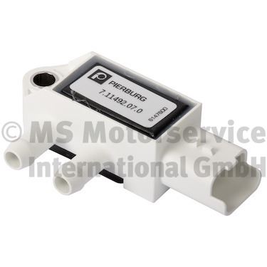 PIERBURG EGZOZ BASINC SENSORU RENAULT TRAFIC III 15 TALISMAN 15 MEGANE IV 16 KANGOO III 23 KADJAR 15 MER CEDES OM607 OM608 OM622 OM626 W176 W177 C118 W205 W415 W447 . 1.5 dCi 1.6 dCi OEM: 227701177R-A6269052200 - PIERBURG 711492070 kodlu oto yedek parça görseli