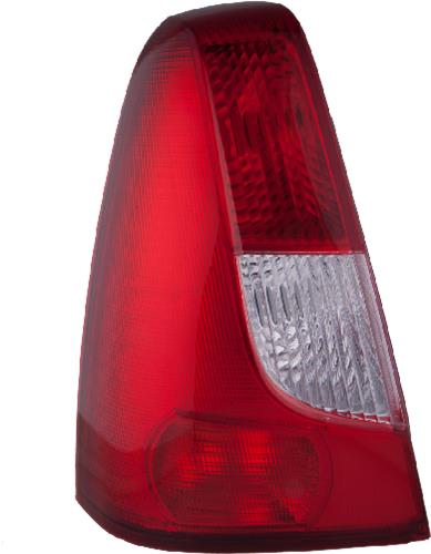 PLEKSAN STOP LAMBASI SOL DACIA LOGAN SEDAN 07-08 KIRMIZI REFLEKTÖRLÜ 6001549149 OEM: 6001549149 - PLEKSAN 2281 kodlu oto yedek parça görseli