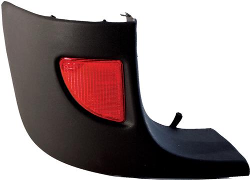 PLEKSAN ARKA TAMPON KÖŞE BANDI REFLEKTÖRLÜ SOL KANGOO II 02-08 OEM: 8200150633 - PLEKSAN 3747 kodlu oto yedek parça görseli