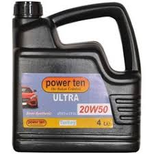 POWERTEN MOTOR YAĞI 20W50 4LT PAKET 6LÜ 20W50 OEM: 20W50 - POWERTEN PT35 kodlu oto yedek parça görseli