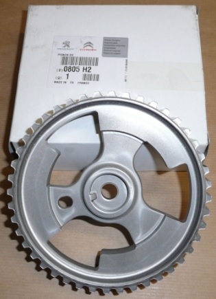 PSA EKSANTRIK DİŞLİSİ 206-207-208-308 I-II-407-508-2008-3008-5008-PARTNER-BIPPER-BERLINGO 1.6 HDI DV6 0805.H2-9657477580-3M5Q6A256DA OEM: 0805.H2-9657477580-3M5Q6A256DA - PSA 0805.H2 kodlu oto yedek parça görseli