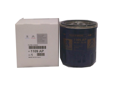 PSA YAĞ FİLTRESİ ASTRA L-CORSA F-COMBO E-CROSSLAND-106-206-207-208-2008-301-306-307-308-3008-406-407-508 -5008-PARTNER-EXPERT-BERLINGO-JUMPY-C3-C4-C5-BOXER-JUMPER-DUCATO-DS3-4 1.2 PureTech 1.9-2.0-2.2 HDI 1109.AL-1109.AP OEM: 1109.AL-1109.AP - PSA 1109.AP kodlu oto yedek parça görseli