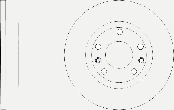 PSA ARKA FREN AYNASI ASTRA L 2021 -COMBO E-GRANDLAND-C4-BERLINGO 18 308 14 -3008-PARTNER 18 408 22 268x71x35x5DL DOLU 1609582880-3642786 OEM: 1609582880-3642786 - PSA 1609582880 kodlu oto yedek parça görseli