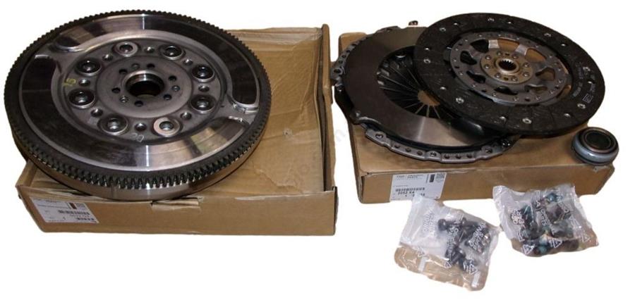 PSA DEBRİYAJ KİTİ VOLANT TAKIMI 207-307-308-407-PARTNER-C2-C3-C4-C5-BERLINGO 1.6 HDI OEM: 1628933180 - PSA 1628933180 kodlu oto yedek parça görseli