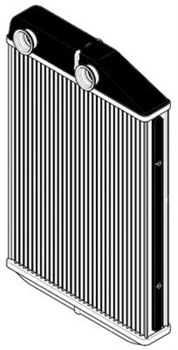 PSA KALORİFER RADYATÖRÜ PEUGEOT BOXER III CITROEN JUMPER FIAT DUCATO III 06 230X163X26 6448.R0-77364073 OEM: 6448.R0-77364073 - PSA 6448.R0 kodlu oto yedek parça görseli