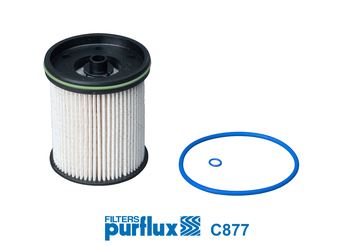 PURFLUX YAKİT FİLTRESİ ASTRA K 1.6 CDTİ 15 B16DTE-B16DTH-B16DTI OEM: 13539108-23304096-23456595 - PURFLUX C877 kodlu oto yedek parça görseli