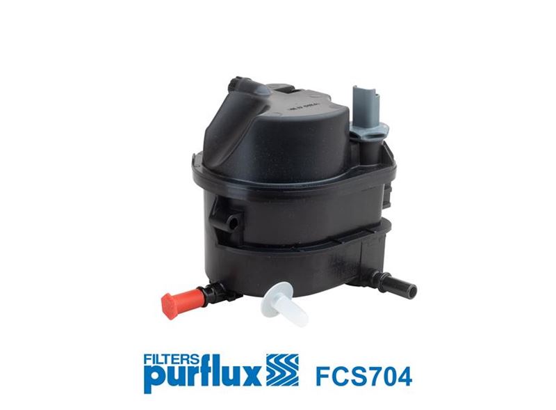PURFLUX YAKIT FİLTRESİ MÜŞÜRLÜ BIPPER-NEMO-P307-P207-P206-C3-C2 1.4 HDI-FUSION-FIESTA 1.4TDCI 1901.99-1901.68-1901.84-1901.70 OEM: 1901.99-1901.68-1901.84-1901.70 - PURFLUX FCS704 kodlu oto yedek parça görseli