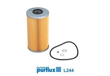 PURFLUX YAG FILTRESI BMW M51D25 E34 E36 . LAND ROVER RANGE ROVER II P38A . OPEL OMEGA B 94 03 OEM: 11422244332-STC2180-650303 - PURFLUX L244 kodlu oto yedek parça görseli