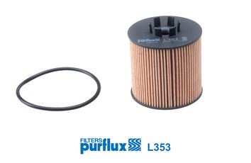 PURFLUX YAĞ FİLTRESİ CADDY III 04- -GOLF IV 00-06 -POLO-BORA-CORDOBA-LEON-TOLEDO-IBIZA 1.4 16V-1.6 16V 03C115562-03C115577A OEM: 03C115562-03C115577A - PURFLUX L353 kodlu oto yedek parça görseli