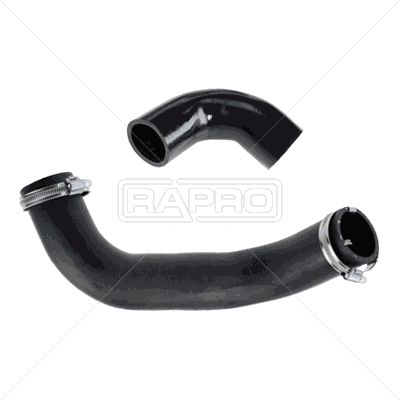 RAPRO TURBO INTERCOLL HORTUMU METAL BORU HARIC FOCUS II 04 11 C MAX 1.6TDCI 90PS-110PS VOLVO C30 06 12 S40 II 06 12 V50 05 12 1.6D D4164T 03 11 TAKIM- 16186 16187 OEM: 6M516C646GC-6M516C646GA-1672189 - RAPRO R16186.K kodlu oto yedek parça görseli