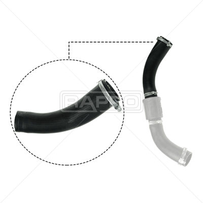 RAPRO TURBO HORTUMU BÜYÜK FORD TRANSIT V 2.4 TDCI 06 OEM: 1440261-6C116K683BD-6C116K683DE - RAPRO R16247 kodlu oto yedek parça görseli