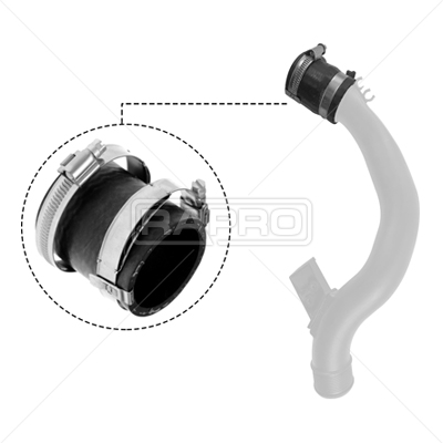 RAPRO TURBO HORTUMU FORD FOCUS III 14>17 1.5 TDCI C-MAX II 14<17 1.5 TDCI UC BORUSU OEM: F1F16F075BC-2203709 - RAPRO R16389 kodlu oto yedek parça görseli