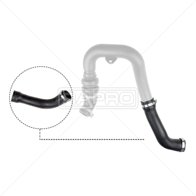 RAPRO TURBO HORTUMU BÜYÜK FORD RANGER 2.2 TDCI OEM: AB396C646DC-2179232-AB396C646DB - RAPRO R16436 kodlu oto yedek parça görseli