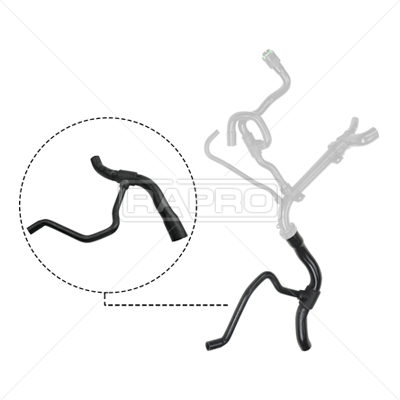 RAPRO RADYATÖR ALT HORTUMU BÜYÜK PARÇA OPEL VECTRA B 2.0 96-99 OEM: 1336125 - RAPRO R18129.B kodlu oto yedek parça görseli