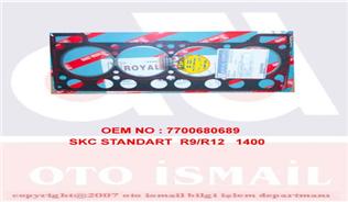 ROYAL SKC STANDART R9/R12 1400 7700567327-7700680689-7708720755 OEM: 7700567327-7700680689-7708720755 - ROYAL 005010N kodlu oto yedek parça görseli