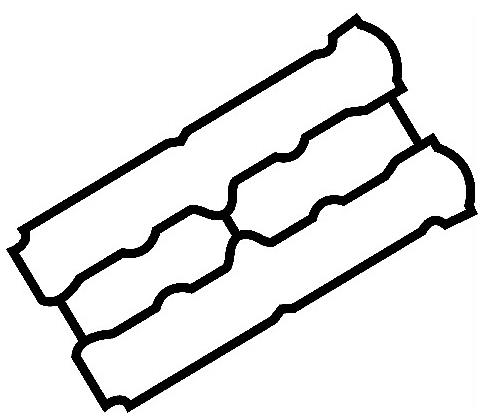 ROYAL SUBAP KAPAK TK CONTA ASTRA F-CORSA B 1.4 16V-ASTRA F-VECTRA B 1.6 16V X16XE-X16XEL-C16XE-X14XE Mot 638736-638737-90501525-90501526 OEM: 638736-638737-90501525-90501526 - ROYAL H292040 kodlu oto yedek parça görseli