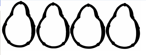 ROYAL EMME MANİFOLD CONTASI MEGANE I 96 03 KANGOO 97 CLIO SYMBOL I 00 SANDERO 08 LOGAN 06 SOLENZA 03 1.4 E7J K7J 1.6 K7M 7701471932 OEM: 7701471932 - ROYAL H71100 kodlu oto yedek parça görseli