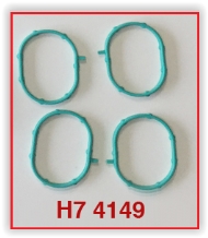 ROYAL EMME MANİFOLD TK.CONTASI SİLİKON FIESTA VI 1.4 16V 97HP 1.6Tİ 10/08 >FOCUS 1.6Tİ MONDEO 1.6Tİ OEM: 1338179-4M5G6441FA - ROYAL H74149 kodlu oto yedek parça görseli