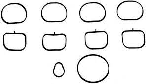 ROYAL EMME MANİFOLT TAKIM CONTA SİLİKON FİAT EGEA-DOBLO 1.4 16 V OEM: 71739944 - ROYAL H78205 kodlu oto yedek parça görseli