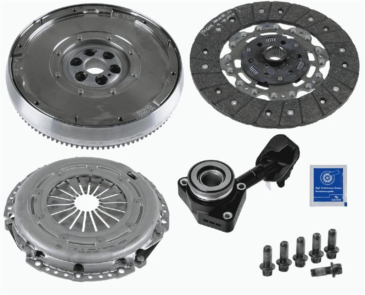 SACHS DMF VOLANT SETI DEBRIYAJ SETI BILYA VOLAN CIFT KUTLE C-MAX 04 08 FOCUS II 04 11 1.6 TDCI C-MAX 06 11 1.6 TDCI MAZDA 3 MAZDAIII 03 09 VOLVO S40 S40 II 06 12 V50 04 OYNAR GÖBEK 9M517C625AA-3M516477CH-9M517540AA OEM: 9M517C625AA-3M516477CH-9M517540AA - SACHS 2290601017 kodlu oto yedek parça görseli