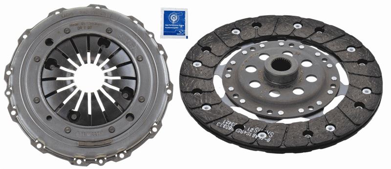 SACHS DEBRİYAJ SETİ BASKI DİSK TRANSPORTER T4 2.5TDI 09/95-12/96 ACV.AYC x 074198141AX OEM: 074198141AX - SACHS 3000831301 kodlu oto yedek parça görseli