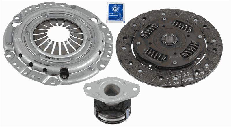 SACHS DEBRİYAJ SETİ SKODA FABIA 1.0-1.4-OCTAVIA 1.4 00-04 AZE-AME 6Y0198141 OEM: 6Y0198141 - SACHS 3000842803 kodlu oto yedek parça görseli