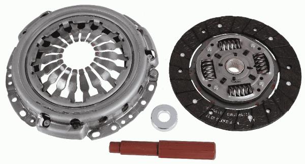 SACHS DEBRİYAJ SETİ BASKI BALATA RENAULT CLIO IV 12> 1.2 16V D4F OEM: 301010996R-302055580R-302102934R - SACHS 3000950682 kodlu oto yedek parça görseli