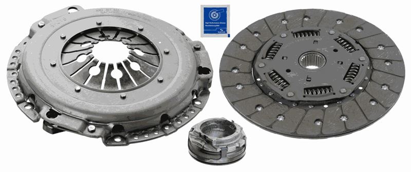 SACHS DEBRIYAJ SETI RULMANLI MERCEDES W202 S202 W210 S210 A0002522211-A0002521205-A0022500515 OEM: A0002522211-A0002521205-A0022500515 - SACHS 3000951786 kodlu oto yedek parça görseli